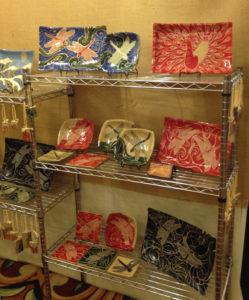 Booth display at Craft Vermont, 2012