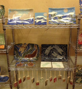 Booth display at Craft Vermont, 2012