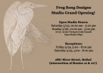 Open Studio postcard