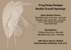 Open Studio postcard