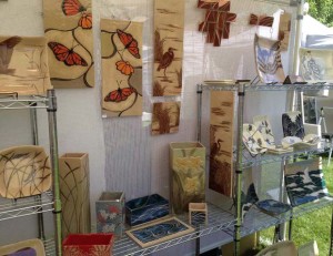 Booth display, Celebrate W. Hartford, 2014