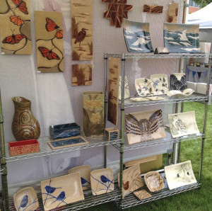 Booth display, Celebrate W. Hartford, 2014
