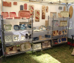 Booth display, Marblehead Festival of Arts, 2014