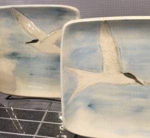 Frog Song Designs booth at Craft Vermont 2017