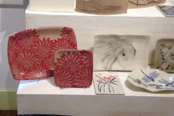 Frog Song Designs display at Collective Gallery