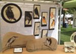 Frog Song Designs display at Norwich Farmers Market