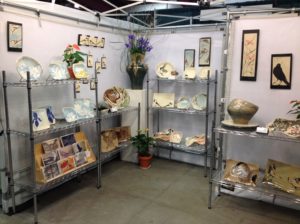 Booth display, 2017 VT Flower Show