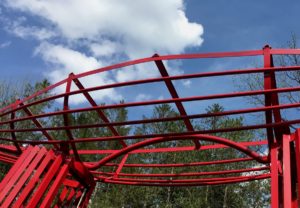 SculptureFest 2018 installation