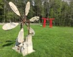 SculptureFest 2018 installation