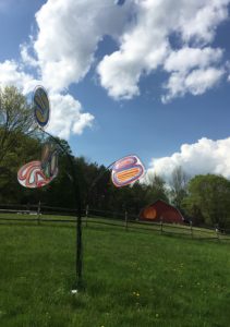 SculptureFest 2018 installation