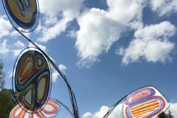SculptureFest 2018 installation
