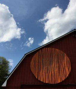 SculptureFest 2018 installation