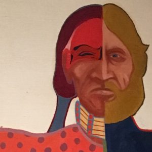 Detail from Soldiers, T.C. Cannon