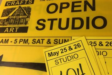 Open Studio roadsigns