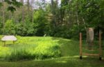 Outdoor sculpture installation