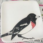 Stoneware plate, work in progress