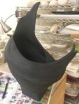 Photo of a sculpture in progress